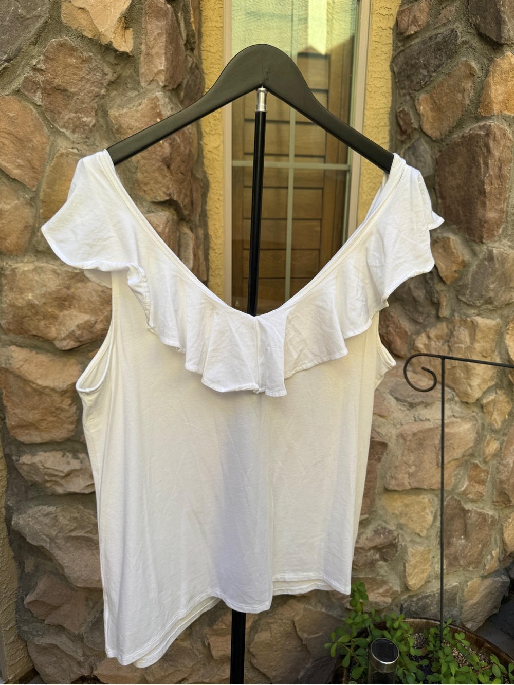 Lilly Pulitzer Alessa Ruffle Tank Top - Picture 2 of 4